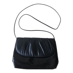 Whiting & Davis Sequin Evening Bag Cocktail Clutch Shoulder Purse